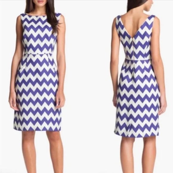 Chevron Sheath Dress - Picture 3 of 5